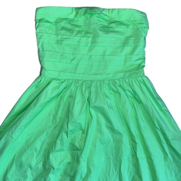 WAYF Women's Strapless Midi Dress in Green Size Small - Picture 4 of 9